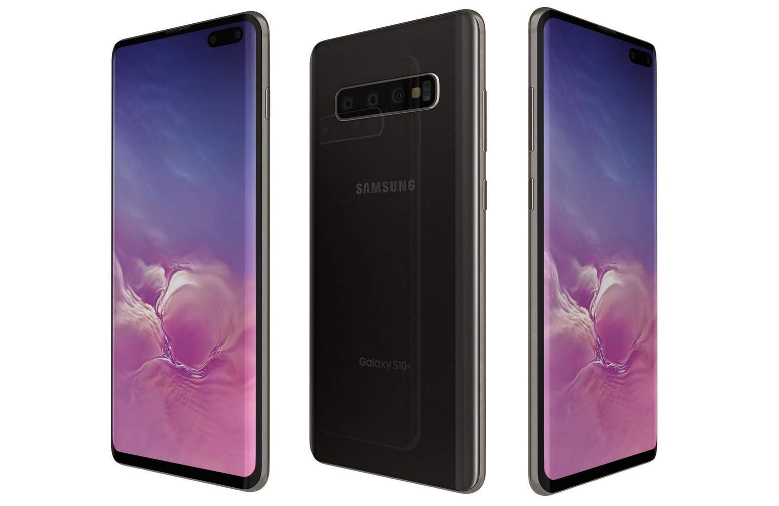 Samsung Galaxy S10, 128GB, Prism Black - Unlocked (Renewed)