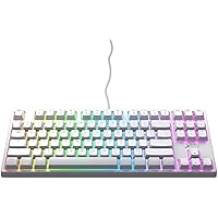 Xtrfy K4 RGB Tenkeyless White Edition, Mechanical Gaming Keyboard with RGB, US