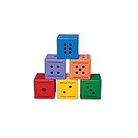 Five Components of Fitness Dice, Set of 6
