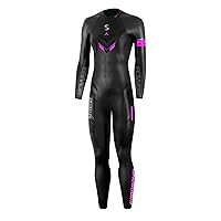 Synergy Triathlon Wetsuit 5/3mm - Women's Endorphin Full Sleeve Smoothskin Neoprene for Open Water Swimming Ironman & USAT Approved