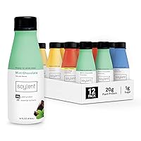 Soylent Meal Replacement Shake, Seasonal Sampler Pack, Contains 20g Complete Vegan Protein, Ready-to-Drink, 14oz, 12 Pack