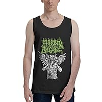 Morbid Angel Tank Top Boys Summer Round Neckline Vest Cotton Fashion Sleeveless Shirts Black