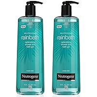 Rainbath Replenishing Shower and Bath Gel, Ocean Mist, 16 Ounce (Pack of 2)