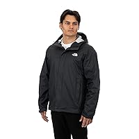 THE NORTH FACE Men’s Venture 2 Waterproof Hooded Rain Jacket (Standard and Big & Tall Size), Asphalt Grey, Small