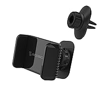Scosche UH4DVM-SP CarMount 2-in-1 Universal Phone Vent or Dash Mount for The Car | Portable and Adjustable with 360 rotation