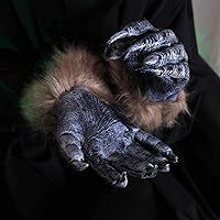 10 Pieces Finger Claws Cosplay Claws Rings Full Finger Set Retro Metal Nail  Punk Rock Nail Finger Armor Gothic Talon Nail Fingertip Claw for Cosplay