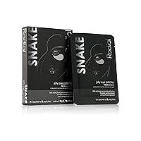 Rodial Snake Jelly Eye Patches (Box of 4 Sachets), Rejuvenate and Firm, Anti-Puffiness Formula for Under Eyes, Syn-ake Tripeptide for Firming and Smoothing Effect, Improving Skin Elasticity