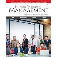 Human Resource Management 11Th Edition [Paperback] Noe Human Resource Management 11Th Edition [Paperback] Noe Paperback