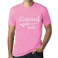 Men's Graphic T-Shirt Legend Since 2006 18th Birthday Anniversary 18 Year Old Gift 2006 Vintage Eco-Friendly