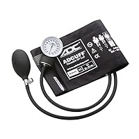 ADC - 760-10SABK Prosphyg 760 Pocket Aneroid Sphygmomanometer with Adcuff Nylon Blood Pressure Cuff, Small Adult, Black