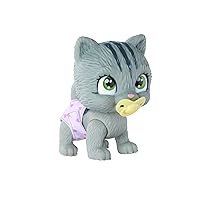 Simba Pamper Petz Cat for Children Aged 3+. Drinking and Wetting Function, Bunny Toy for Play with Surprise and Magic Paw