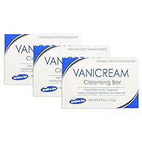 Vanicream Cleansing Bar for Sensitive Skin 3.9 oz 3 ea