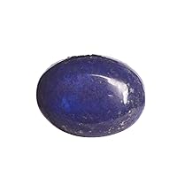 GEMHUB 100% Natural Blue Lapis Lazuli 12.50 Carat Lapis Lazuli Oval Cabochon Cut Loose Gemstone for Someone Special EV-925
