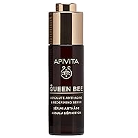 Queen Bee Absolute Anti-Aging & Redefining Serum - Reduces Wrinkles, Increases Skin Density & Offers Radiance. With Royal Jelly and Vegetable Squalane, 1.01 Fl Oz