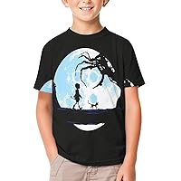 Co.ra.line Children's T-Shirt for Boys Girls Kids Crewneck Tee Shirts Short Sleeve Lightweight Blouse Tops