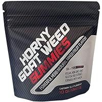 Horny Goat Weed Gummies for Men - Horny Goat Weed for Energy - 10 Count