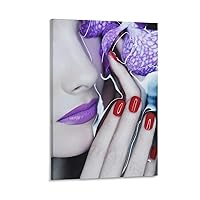 Posters Fashion Nail Care Poster Beauty Spa Decoration Poster Beauty Salon Poster Nail Salon (8) Canvas Painting Posters And Prints Wall Art Pictures for Living Room Bedroom Decor 16x24inch(40x60cm)