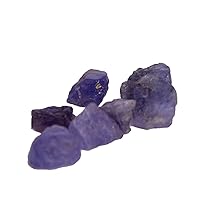 Genuine Pure Natural Tanzanite Rough Stones 21.50 Ct Lot of 7 Pcs Uncut Tanzanite Blue Tanzanite Healing Crystals Loose Gems