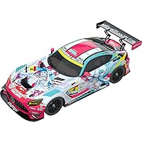 Hatsune Miku GT Project 1/64 Good Smile Hatsune Miku AMG 2024 Opening Game Ver., 1/64 Scale, Die-Cast Pre-painted Complete Minicar