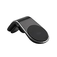 LAX Gadgets Magnetic Car Vent Phone Mount - Universal Car Vent Phone Holder Clip Compatible with All Smartphones iPhone/Samsung/Nokia/LG/Sony/Huawei, Black