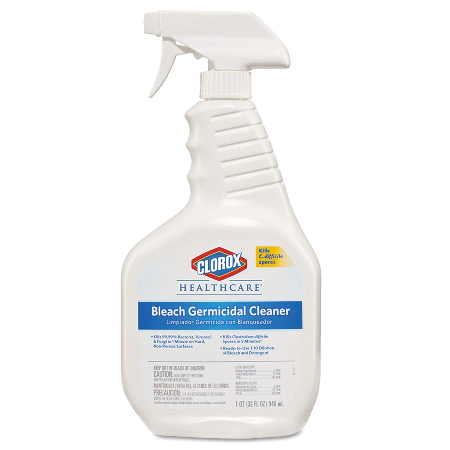 CLO68970 - Bleach Germicidal Cleaner, 32oz Spray Bottle, 6/case