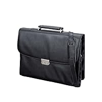 Cantana 92434 Briefcase Imitation Leather Approx. 40 x 32 x 13 cm Black