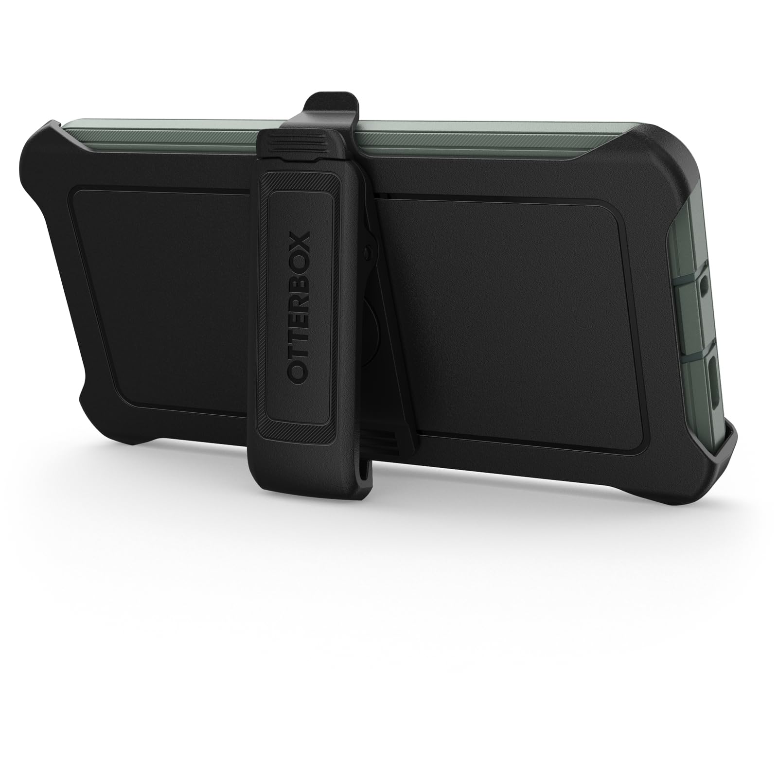OtterBox Samsung Galaxy S24+ Defender Series Case - Forest Ranger (Green), Rugged & Durable, with Port Protection, Includes Holster Clip Kickstand