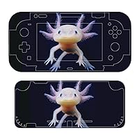 Axolotls Funny Sticker for Switch Console and Switch Lite Decal Full Set Wrap Protective Cover
