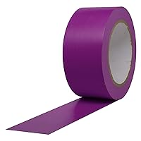 PRO Tapes & Specialties Pro 50 Premium Vinyl Safety Marking and Dance Floor Splicing Tape, 6 mils Thick, 36 yds Length x 2