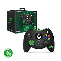 Hyperkin Duke Wired Controller for Xbox Series X|S/Xbox One/Windows 10 (Xbox 20th Anniversary Limited Edition) (Black) - Officially Licensed by Xbox