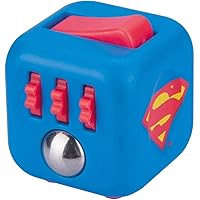 Fidget Cube by Antsy Labs - Find Your Focus and Relieve Stress - Superman Fidget Cube