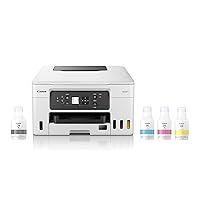 Canon Megatank GX3020 All-in-One Wireless Supertank Printer with Print, Copy, and Scan | Easy Setup, Mobile Printing and 1.35