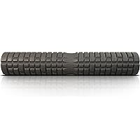 321 STRONG Foam Roller - Medium Density Deep Tissue Massager for Muscle Massage and Myofascial Trigger Point Release, with 4K eBook - Charcoal