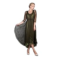 40163 Women's Titanic Vintage Style Emerald Wedding Dress