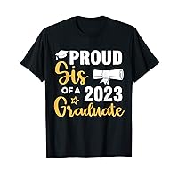 Proud Sis of a 2023 Graduate Sister Graduation 2023 Class T-Shirt