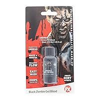 Black Blood Gel - 1 Fl Oz - Create THICKER, Gooey Blood Effects, Perfect for Vampire Bites, Decaying Zombie Skin, SFX Wounds and Old Gashes