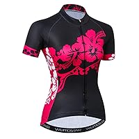 Weimostar Women Cycling Jersey Short Sleeve Shirt Bike Tops Bicycle Clothing