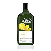 Avalon Organics Clarifying Lemon Shampoo, 11 oz. (Pack of 2)