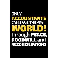 Accountants: Funny Blank Lined Journal Notebook Diary