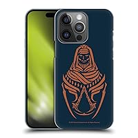 Head Case Designs Officially Licensed Assassin's Creed Basim Crest Graphics Hard Back Case Compatible with Apple iPhone 14 Pro