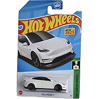 Hot Wheels Tesla Model Y, HW Green Speed 1/10