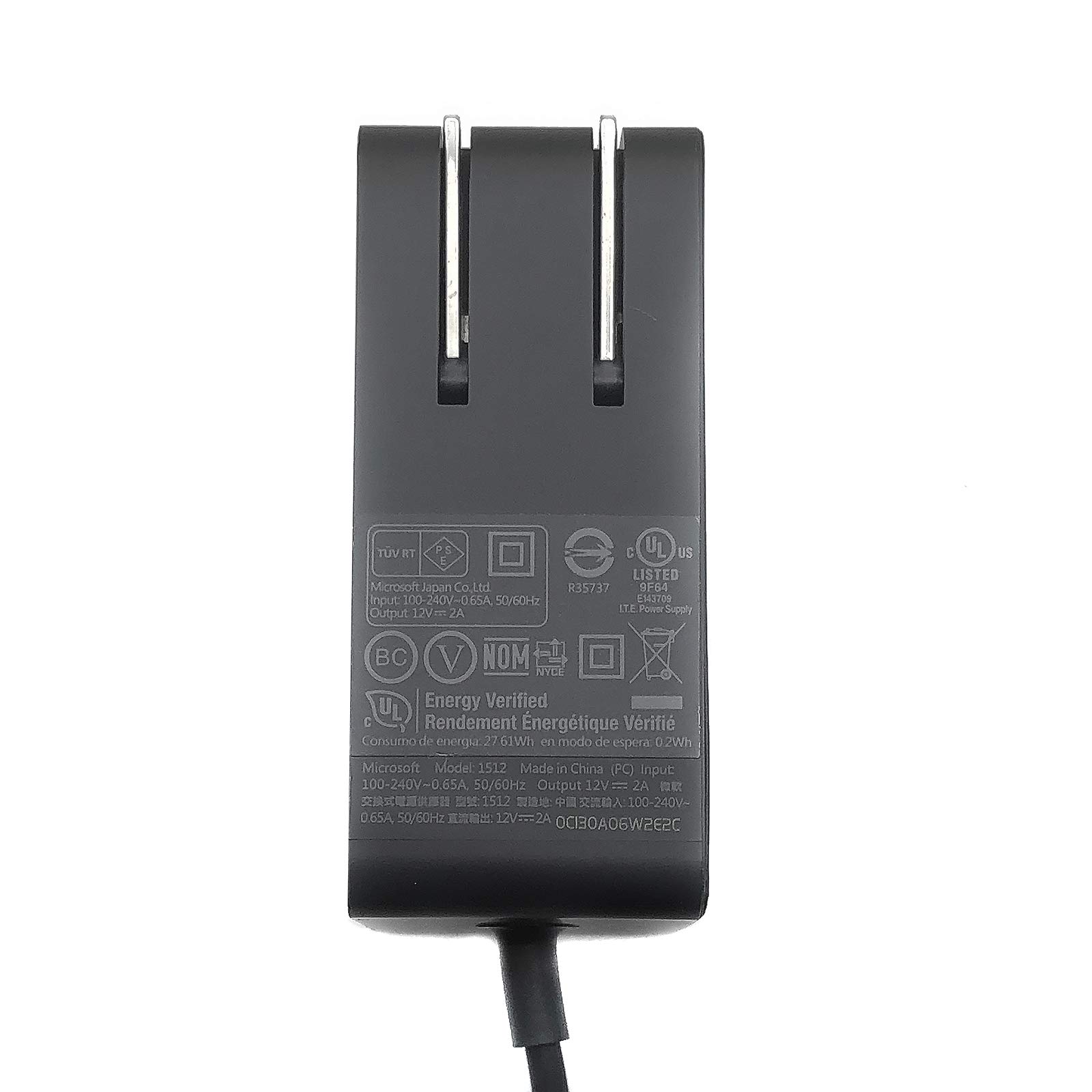 Microsoft Surface 24W Power Supply - for Surface GO Tablet