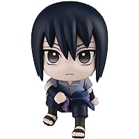 Megahouse Rukappelle Naruto Shippuden Uchiha Sasuke Approx. 4.3 inches (110 mm), Painted Finsihed Figure, Multiple Colors (MH82987)