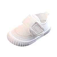 Toddler Baby Solid Color Flying Woven Mesh Shoes Loafers Sports Shoes, Baby Winter Casual Flat Shoes for Girls Boys