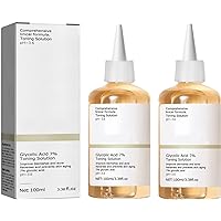 The Ordinary-Glycolic Acid7% Toning Resurfacing Solution for Blemishes and Acne,Glycolic Sour Toner for Face,A Mild Lactic Acid Superficial Peeling Formulation