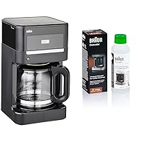 Brew Sense 12-Cup Drip Coffee Maker (KF7000BK) Bundle
