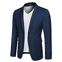 COOFANDY Mens Sport Coat Casual Blazer One Button Business Suit Jacket