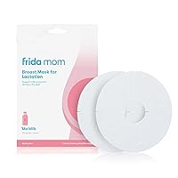 Frida Mom Breast Mask for Lactation Support, Made with Fenugreek & Fennel to Increase Milk Supply, 2 Sheet Masks