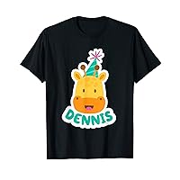 Dennis Personalised Funny Happy Birthday Gift Idea T-Shirt