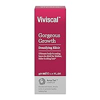 Viviscal Gorgeous Growth Densifying Leave-in Elixir for Thicker, Fuller Hair | Ana:Tel Proprietary Complex with Keratin, Biotin, Zinc | 1.7 Ounce Viviscal Gorgeous Growth Densifying Leave-in Elixir for Thicker, Fuller Hair | Ana:Tel Proprietary Complex with Keratin, Biotin, Zinc | 1.7 Ounce